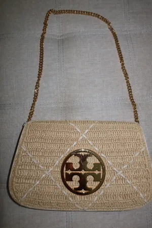 Tory Burch raffia bag thumbnail 8