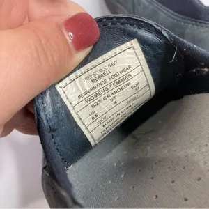 Merrell‎ Treviso Moc navy blue slip on shoes loafers size 6.5 thumbnail 5