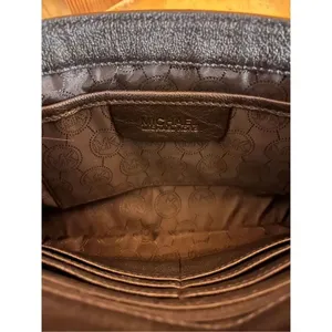 Michael Kors black leather chain purse (7838) thumbnail 9