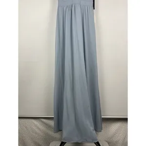 Lulu’s Light Blue Air of Romance Halter Neckline Maxi‎ Flowy Dress Size XS thumbnail 5