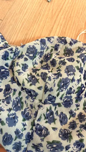 Beginning Boutique mini Dress blue floral new with tags thumbnail 3