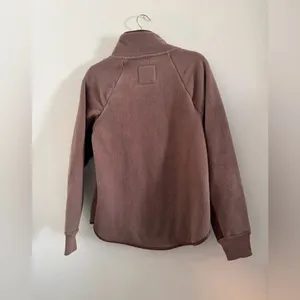 Abercrombie & Fitch Brown Fleece Pullover thumbnail 2