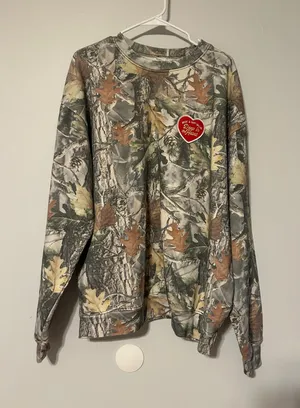 Ascot + Hart Hunters Camo Sweatshirt thumbnail 1