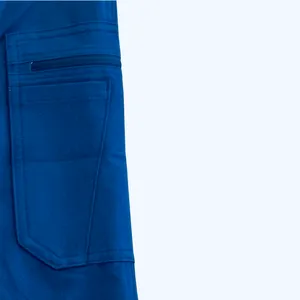 TV CLOTHES! ACTOR-WORN WITH ACTOR NAME ON TAG WITH STUDIO WARDROBE TAG small “high end” “ocean blue “ figs technical collection scrubs  thumbnail 3