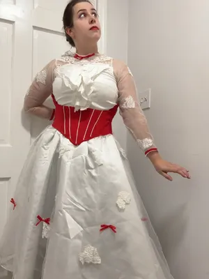 OOAK Mary poppins cosplay costume thumbnail 3