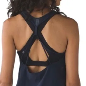 Lululemon 5 Mile Singlet Inkwell Tank Top Size 10 Camisole Tank Top thumbnail 13