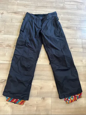 RIPZONE Core Powder Room Snowboard Pants Black 5000mm Sz S thumbnail 1