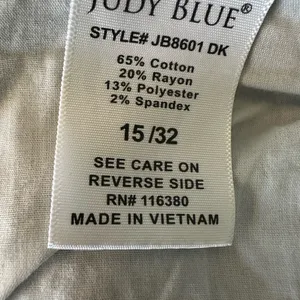 Judy blue women’s 15/32 straight fit denim jeans thumbnail 6