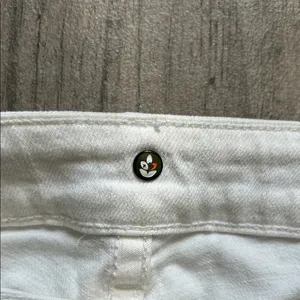White Slim Straight Jeans Size 32 thumbnail 2