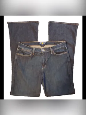 Lucky Brand Charlotte Kick Flare 14/32 Boho Festival Country Preppy Bootcut Y2K Grunge thumbnail 2