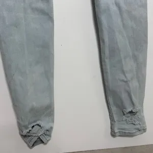 American Eagle Women Super Stretch Light Blue Denim Ripped Jegging jeans size 4‎ thumbnail 10