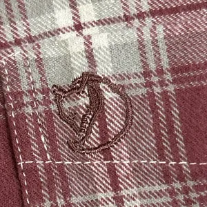 Fjallraven Shirt Womens Large Pink Gray Cream Plaid Flannel Ovik Cotton Outdoor thumbnail 5