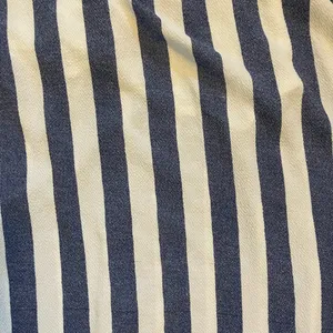 Striped off the shoulder maxi dress Blue thumbnail 7