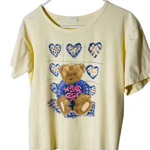 VINTAGE Teddy Bear & Hearts Tee thumbnail 2
