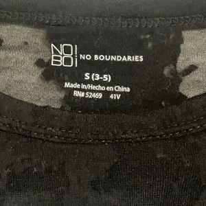Nobo Y2K New York Graphic Burnout Tee Black Size S 2000’s Grunge Cyber Punk Alt thumbnail 3