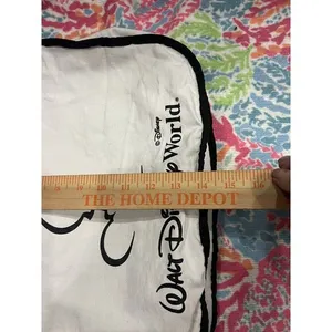 Vintage Walt Disney World Mickey Mouse‎ Silhouette Canvas Tote Bag thumbnail 10