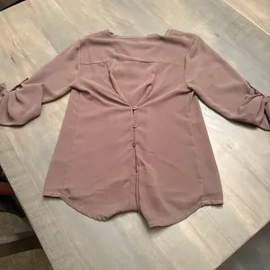 Brown Long Sleeve Pink Size M thumbnail 2