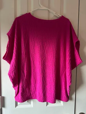 Entro Pink Top Textured thumbnail 2