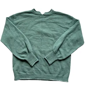 Democracy Space Dye Star Sweater Top Green Blouson Sleeve Ethereal Indie‎ Twee thumbnail 3