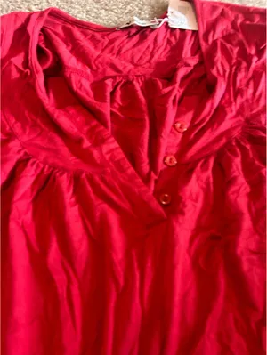 ab3 Woman size 2xl Top Shirt Red Unused thumbnail 3