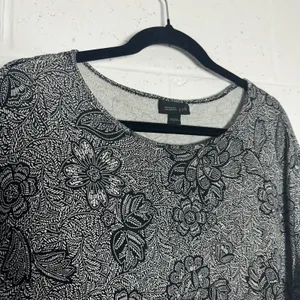 WEAREVER Collection J Jill Floral Print 3/4 Sleeve Top‎ Tunic Women's thumbnail 5
