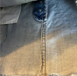 Altar’d State Distressed Denim Mini Skirt thumbnail 4