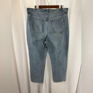 Old Navy US Women's Plus Sz 16 Higher‎ High-Rise Raw Hem Cropped Jeans NEW thumbnail 4