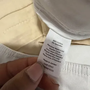 Talbots White Heritage Twill Everyday Chino Pants Womens Size 6 Straight Leg thumbnail 4