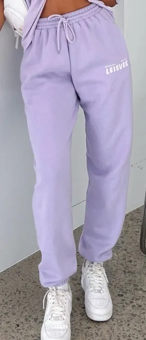 Whitefox xs womens purple leisure sweatpants nwot thumbnail 1