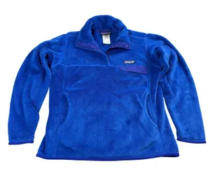 Patagonia Re-Tool Snap-T Fleece Pullover Women Small Blue Gorpcore Hiking Cozy thumbnail 1