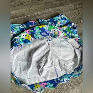 Lilly Pulitzer Vibrant Blue Floral Mini Skirt thumbnail 8