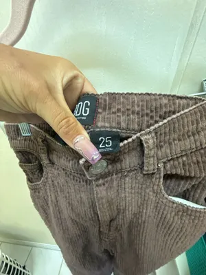 BDG High-Rise Baggy Bubble Corduroy Pants in Brown thumbnail 3