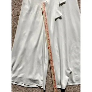 Venus White Wide Leg Tie Waist Jumpsuit Size L thumbnail 4
