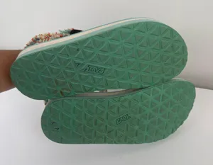 Teva Women’s Midform Fray Teal Multicolor Size 5 thumbnail 1
