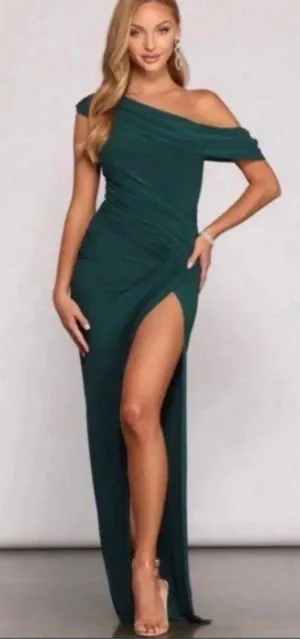 Off-The-Shoulder Windsor Formal Dress thumbnail 3