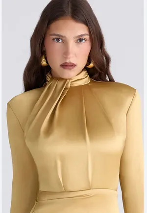 House of CB Dress Mini Satin thumbnail 2
