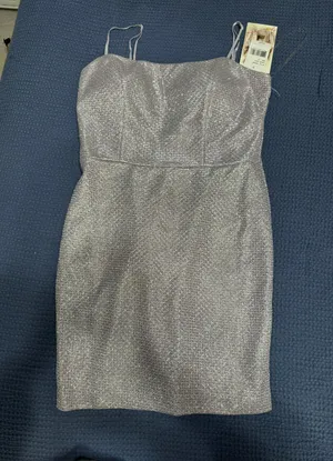 Sequin mini dress Purple Size M thumbnail 1