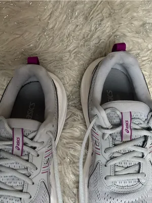 ASICS Gel Contend Light Gray with Purple Accents Women’s Running Shoes Size US 8 thumbnail 9