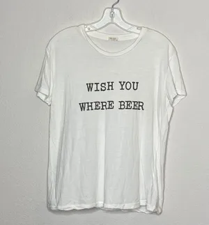 John Galt "Wish You Where Beer" T-Shirt thumbnail 9