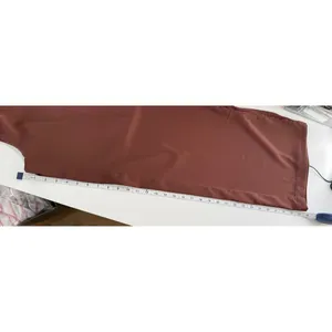 Forever 21 Chocolate Brown Wide Leg High Rise Pants‎ Elastic Waist Minimalist S thumbnail 9
