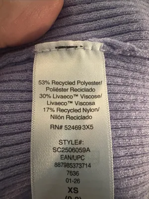 NWT Scoop Square Neckline Cardigan Sweater, XS thumbnail 8