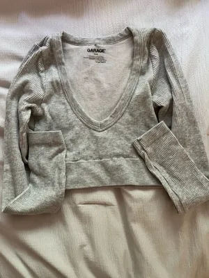 Garage Grey Crop Top thumbnail 2