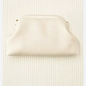 Anthropologie Faux Leather Clamshell Clutch thumbnail 2