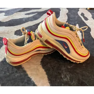 Nike Air Max 97 Corduroy White Multicolor Women's Sneakers thumbnail 5
