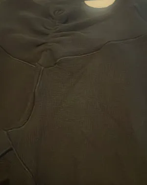 Aerie High Rise Waffle Ruched Flare Legging thumbnail 8