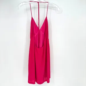 Superdown Revolve Margo Halter Mini‎ Dress Womens Small Pink Party Clubwear Boho thumbnail 7