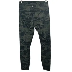 LULULEMON Align Pant II Leggings Women's 8 Yoga Heritage 365 Camo Green 25"‎ thumbnail 7