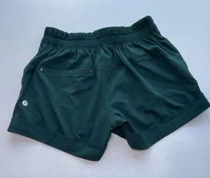 Lululemon Spring Break Away Shorts 3” Women’s Activewear Size 4 Deep Green thumbnail 2