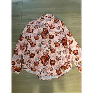 NEW Long Sleeve Button Down Shirts Floral Blouses XL thumbnail 3