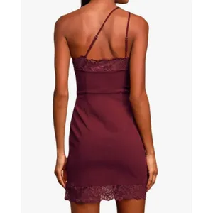 Free People Premonitions Bodycon Slip Dress Vetiver Bloom Purple Lace Boho‎ NWT thumbnail 2